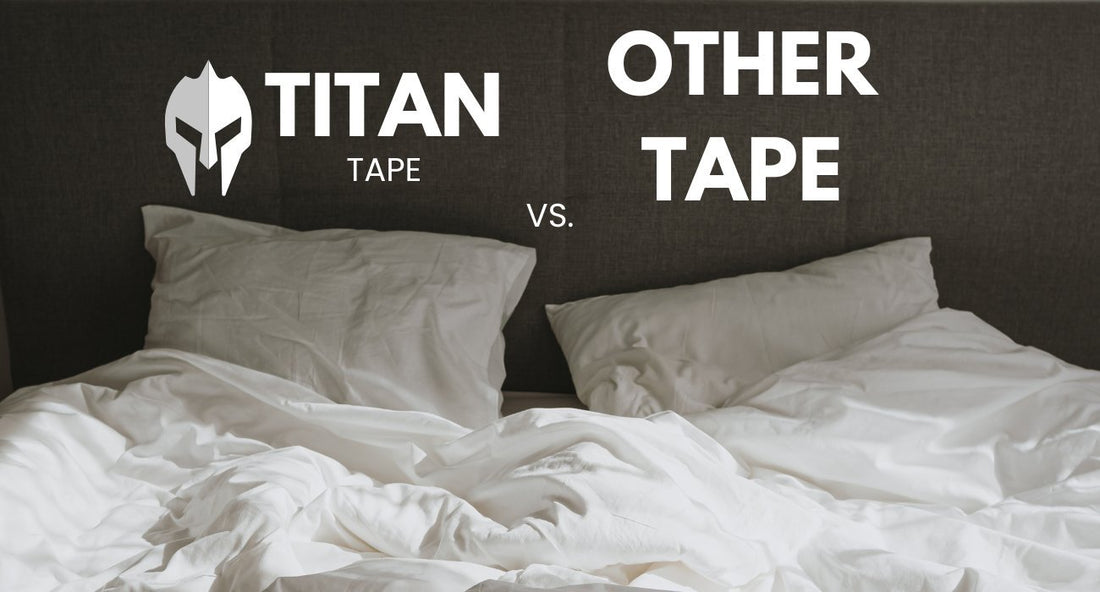 Other Brands vs. Titan Tape - Titan Recovery