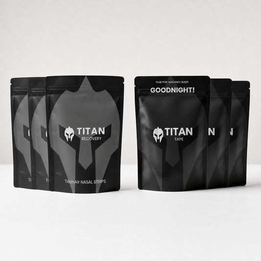 Titan Sleep System Mouth Tape + Nasal Strips (90 Day)