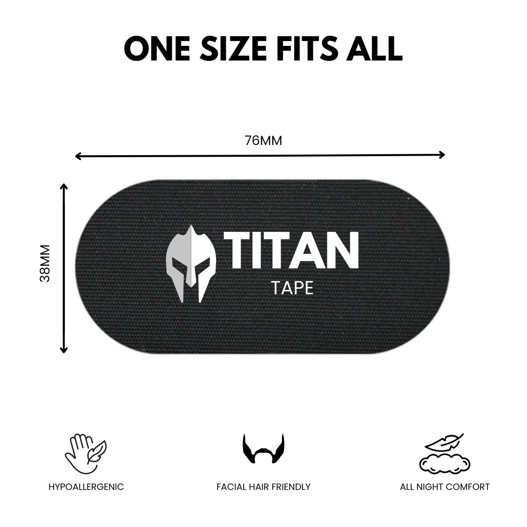 Bamboo Silk Mouth Tape - Titan Recovery